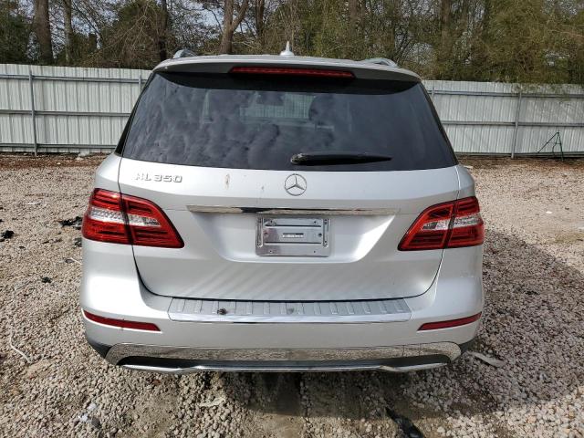 4JGDA5JB2FA496641 - 2015 MERCEDES-BENZ ML 350 SILVER photo 6