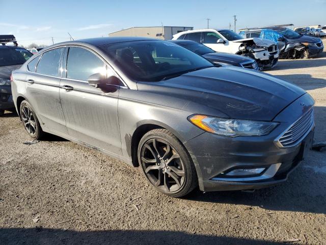 3FA6P0HD9JR231693 - 2018 FORD FUSION SE GRAY photo 4