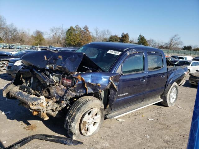 5TFJU4GN3CX027710 - 2012 TOYOTA TACOMA DOUBLE CAB PRERUNNER BLUE photo 1