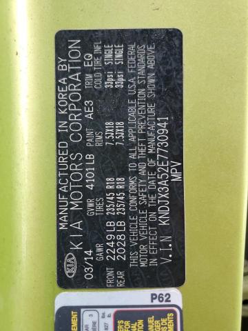 KNDJX3A52E7730941 - 2014 KIA SOUL ! GREEN photo 12