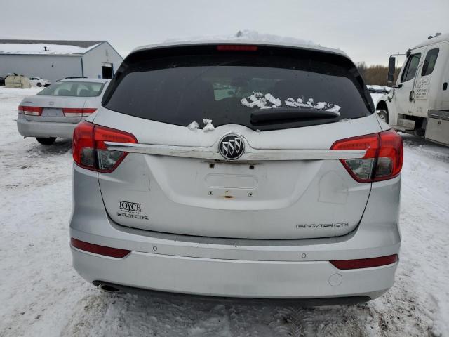 LRBFX1SA2JD000088 - 2018 BUICK ENVISION ESSENCE SILVER photo 6