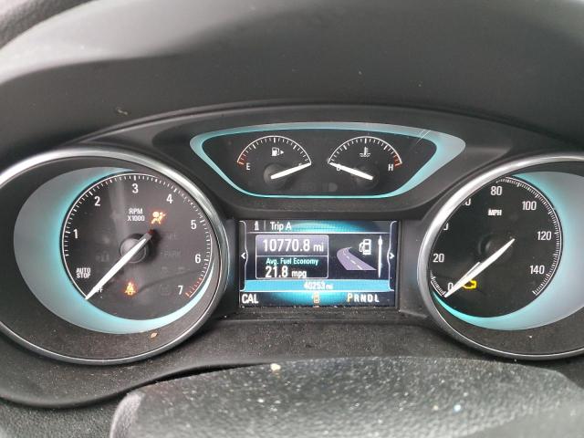 LRBFX1SA2JD000088 - 2018 BUICK ENVISION ESSENCE SILVER photo 9