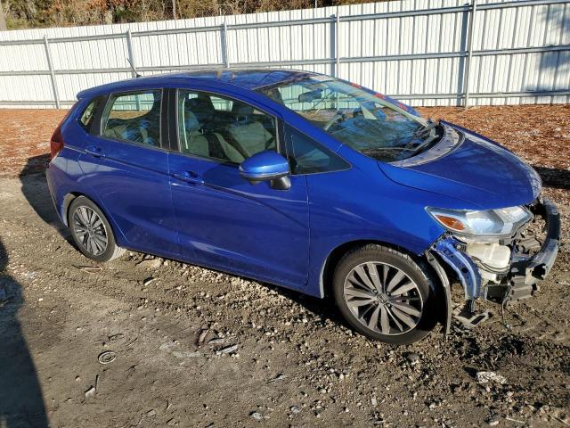 3HGGK5H88FM787092 - 2015 HONDA FIT EX BLUE photo 4