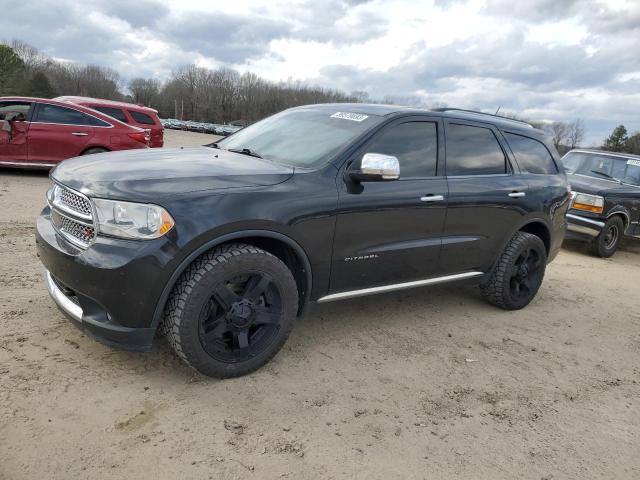 1C4RDJEG7CC322676 - 2012 DODGE DURANGO CITADEL BLACK photo 1