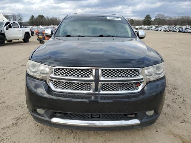 1C4RDJEG7CC322676 - 2012 DODGE DURANGO CITADEL BLACK photo 5