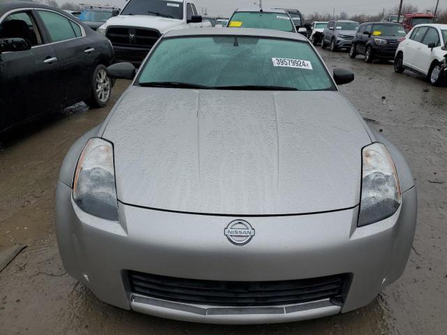 JN1AZ34E73T001055 - 2003 NISSAN 350Z COUPE SILVER photo 5