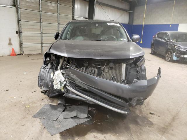 5TDBK3EH3CS145117 - 2012 TOYOTA HIGHLANDER BASE Gris photo 5