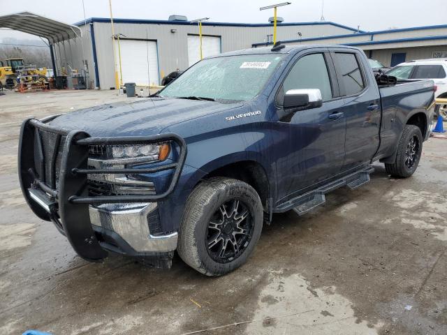 1GCRYDED1LZ134356 - 2020 CHEVROLET SILVERADO K1500 LT BLUE photo 1