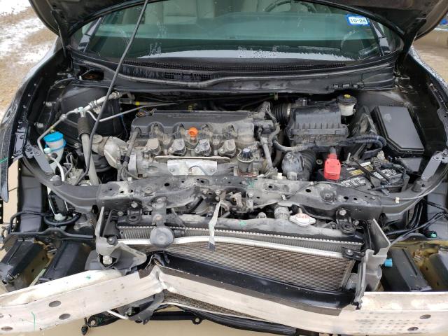 2HGFG3B06EH514864 - 2014 HONDA CIVIC EXL შავი ფოტო 11