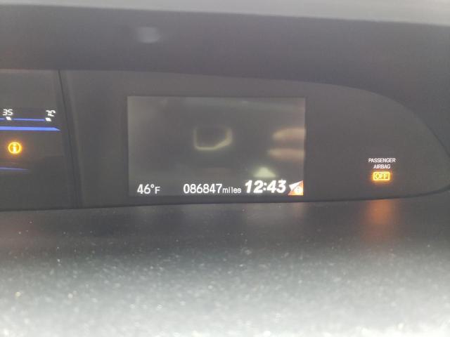 2HGFG3B06EH514864 - 2014 HONDA CIVIC EXL შავი ფოტო 9