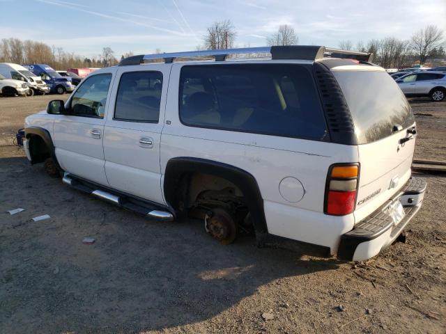 3GNFK16U66G113807 - 2006 CHEVROLET SUBURBAN K1500 WHITE photo 2