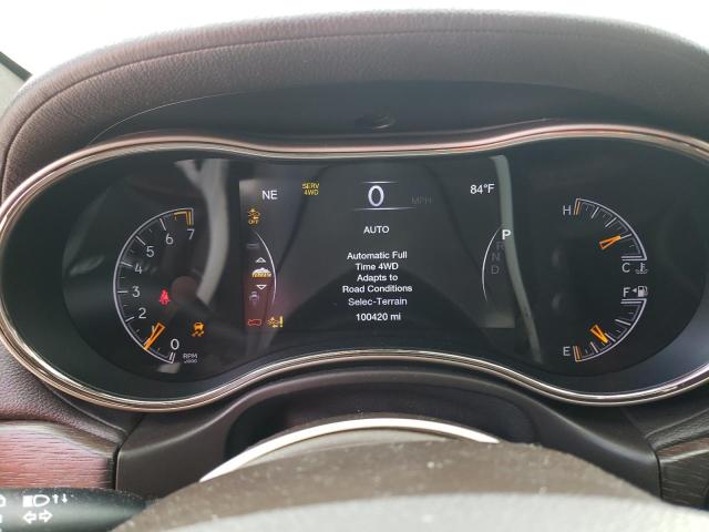 1C4RJFJG8HC660302 - 2017 JEEP GRAND CHER SUMMIT შავი ფოტო 9