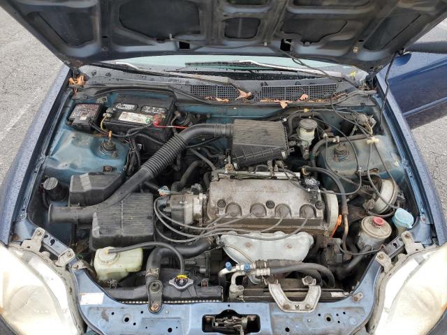 2HGEJ6677WH520681 - 1998 HONDA CIVIC LX BLUE photo 11