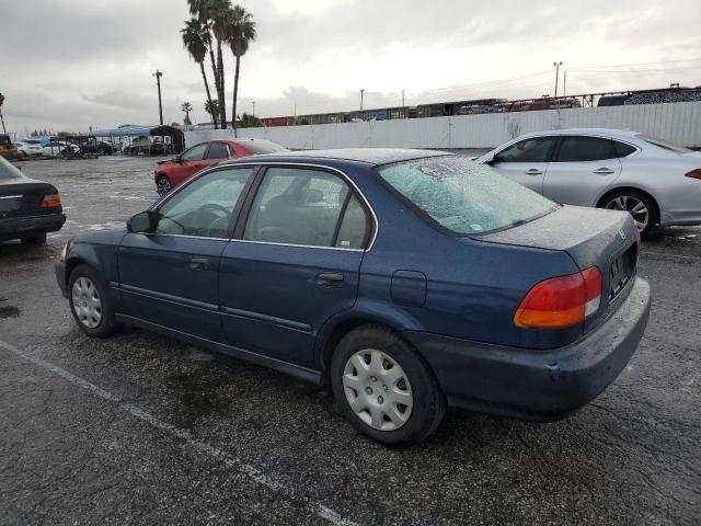 2HGEJ6677WH520681 - 1998 HONDA CIVIC LX BLUE photo 2