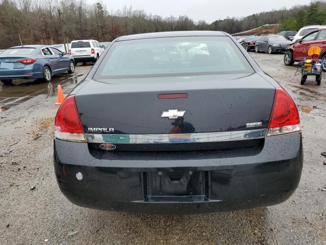 2G1WA5EK9A1104306 - 2010 CHEVROLET IMPALA LS BLACK photo 6