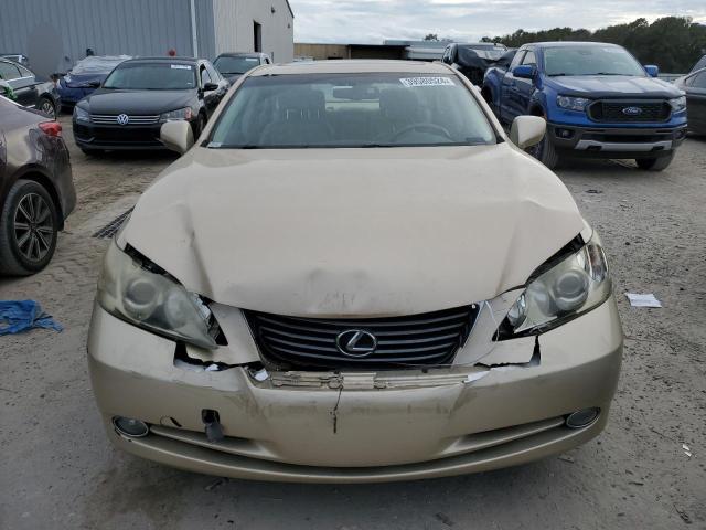 JTHBJ46G872048067 - 2007 LEXUS ES 350 TAN photo 5