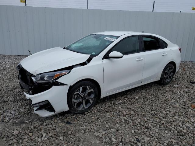 3KPF24AD2ME314856 - 2021 KIA FORTE FE WHITE photo 1