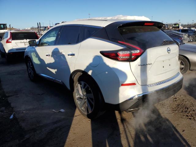 5N1AZ2CS1MC117136 - 2021 NISSAN MURANO SL WHITE photo 2