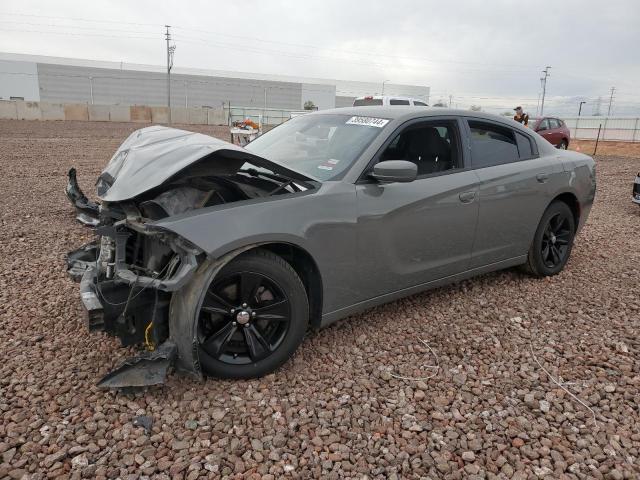 2C3CDXHGXHH637033 - 2017 DODGE CHARGER SXT GRAY photo 1