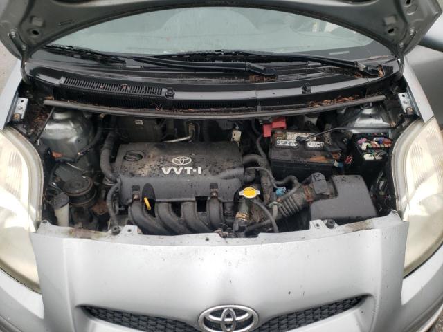 JTDKT903695253130 - 2009 TOYOTA YARIS SILVER photo 11