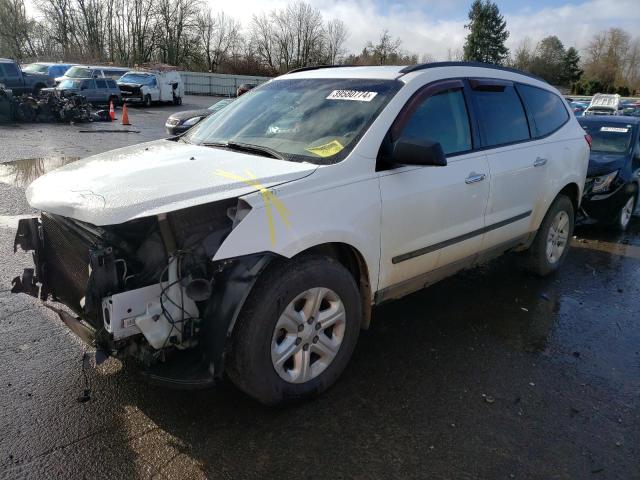 1GNLVEED5AS155518 - 2010 CHEVROLET TRAVERSE LS WHITE photo 1