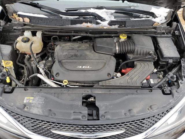 2C4RC1BG1HR720469 - 2017 CHRYSLER PACIFICA TOURING L BLACK photo 12