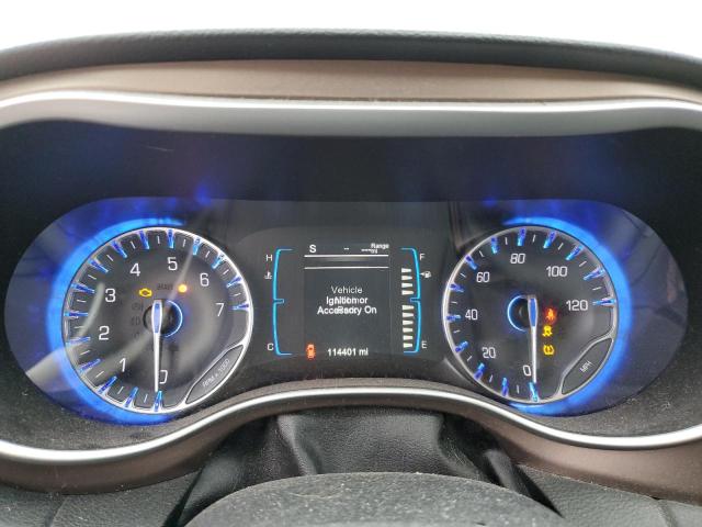 2C4RC1BG1HR720469 - 2017 CHRYSLER PACIFICA TOURING L BLACK photo 9