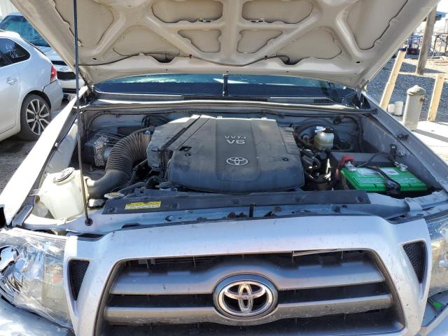5TEUU4EN8AZ697775 - 2010 TOYOTA TACOMA ACCESS CAB ნაცრისფერი ფოტო 11
