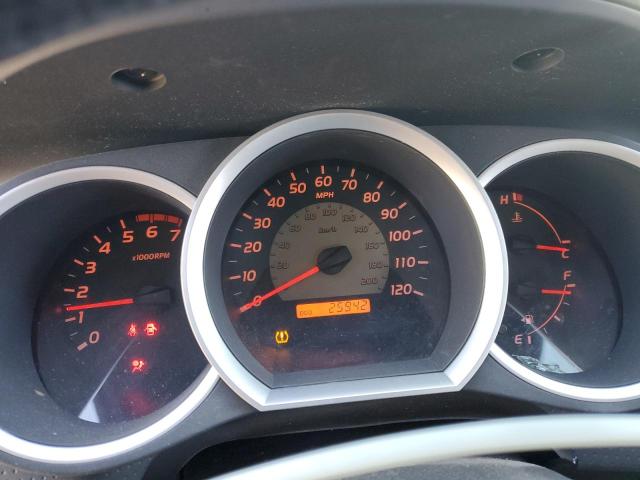 5TEUU4EN8AZ697775 - 2010 TOYOTA TACOMA ACCESS CAB ნაცრისფერი ფოტო 9