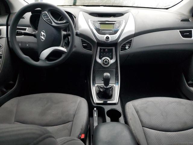 5NPDH4AE4CH078588 - 2012 HYUNDAI ELANTRA GLS SILVER photo 8