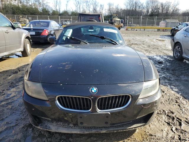 4USBU33508LW61456 - 2008 BMW Z4 3.0 BLACK photo 5