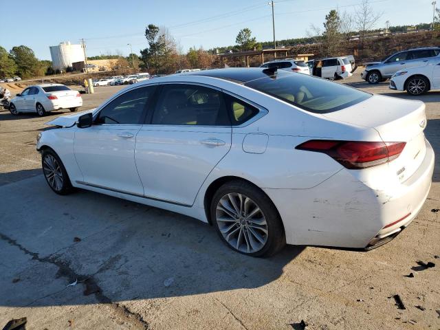 KMHGN4JEXGU132649 - 2016 HYUNDAI GENESIS 3.8L WHITE photo 2