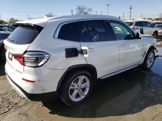 5UXTY3C09LLU69897 - 2020 BMW X3 SDRIVE30I WHITE photo 3