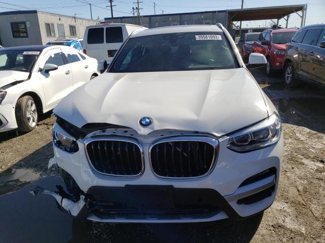 5UXTY3C09LLU69897 - 2020 BMW X3 SDRIVE30I WHITE photo 5