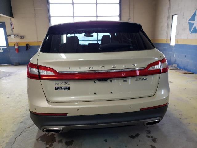 2LMTJ8LP9GBL79266 - 2016 LINCOLN MKX RESERVE BEIGE photo 6