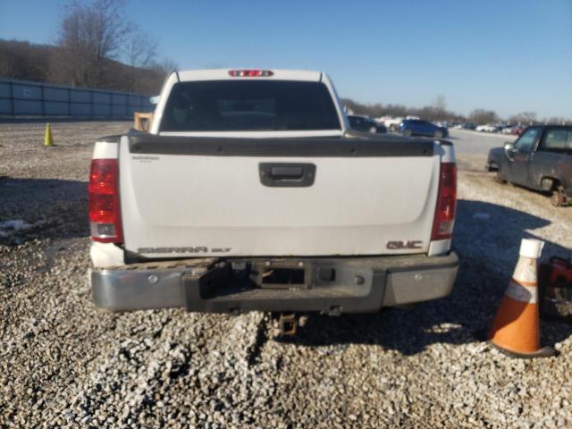 3GTP2WE72DG260063 - 2013 GMC SIERRA K1500 SLT WHITE photo 6