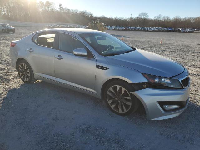 KNAGM4A77B5053139 - 2011 KIA OPTIMA LX SILVER photo 4