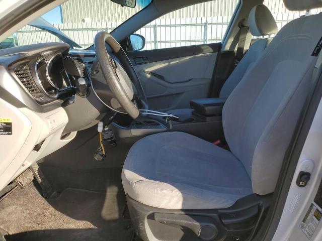 KNAGM4A77B5053139 - 2011 KIA OPTIMA LX SILVER photo 7