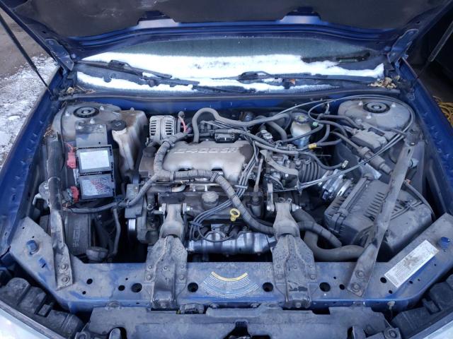 2G1WF52E249128033 - 2004 CHEVROLET IMPALA BLUE photo 11