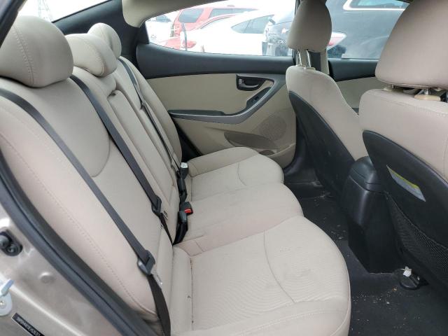 5NPDH4AE0EH526313 - 2013 HYUNDAI ELANTRA SE TAN photo 10