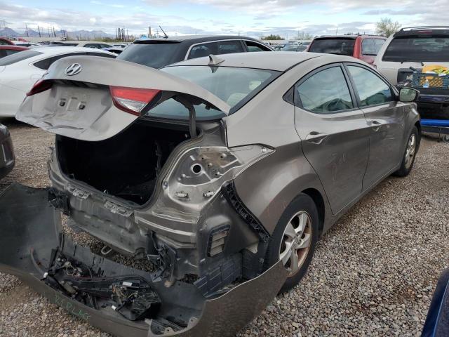 5NPDH4AE0EH526313 - 2013 HYUNDAI ELANTRA SE TAN photo 3