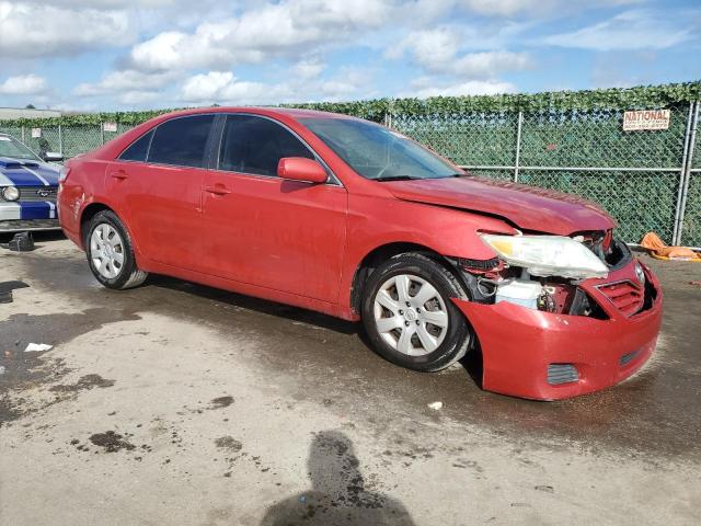 4T4BF3EK7AR051817 - 2010 TOYOTA CAMRY BASE RED photo 4