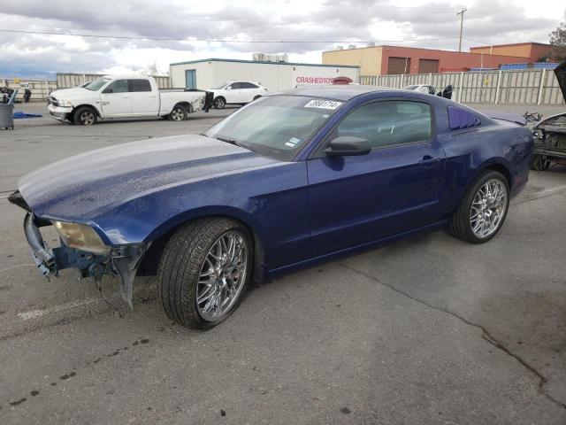 1ZVBP8AM0E5275072 - 2014 FORD MUSTANG BLUE photo 1