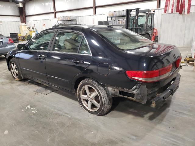 1HGCM56894A090827 - 2004 HONDA ACCORD EX BLACK photo 2