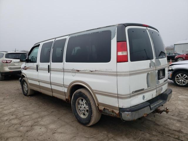 1GNFG15T231223970 - 2003 CHEVROLET EXPRESS G1 WHITE photo 2