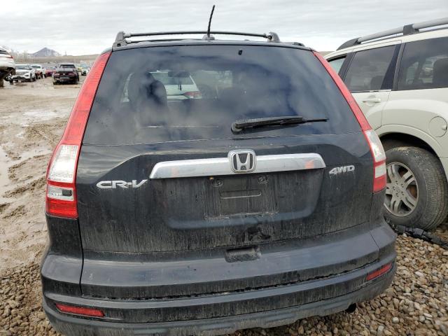 5J6RE4H71AL001198 - 2010 HONDA CR-V EXL BLACK photo 6