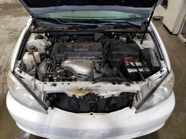 4T1BE32K84U337309 - 2004 TOYOTA CAMRY LE WHITE photo 11