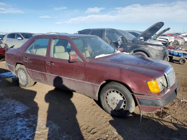 WDBED30D1LB126289 - 1990 MERCEDES-BENZ 300 E 4MATIC BURGUNDY photo 4