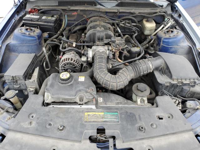 1ZVHT80N685208741 - 2008 FORD MUSTANG BLUE photo 11