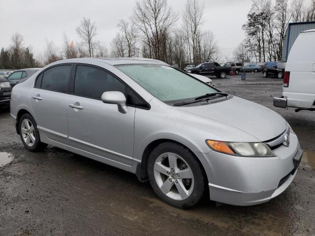 1HGFA16838L012584 - 2008 HONDA CIVIC EX SILVER photo 4